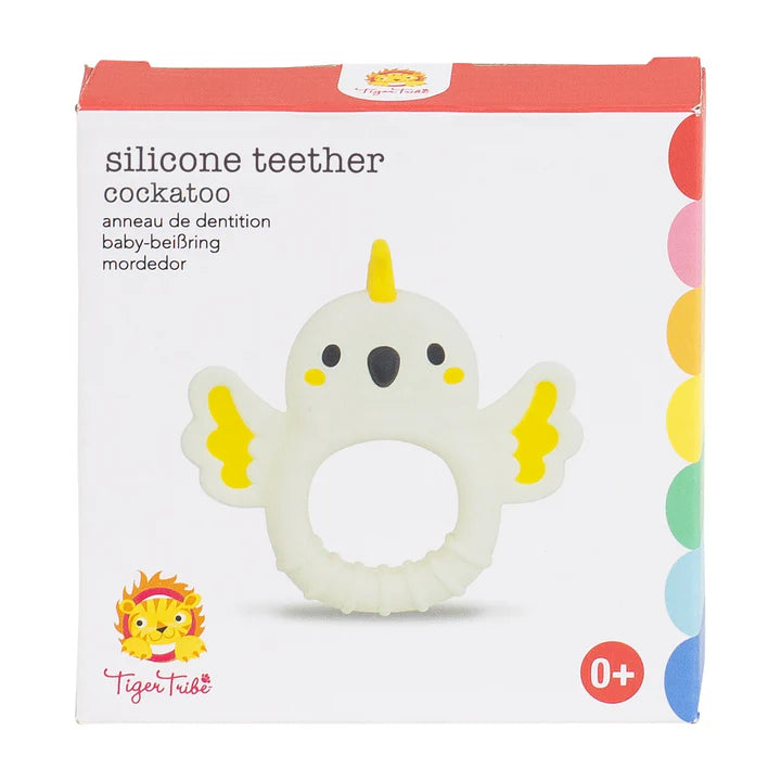Silicone Teether | Cockatoo