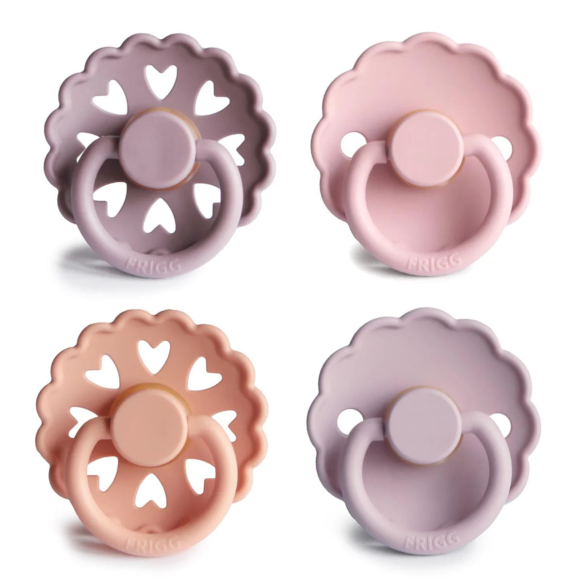 Multi Pacifier 4 Pack | Latex | Sunset Bliss