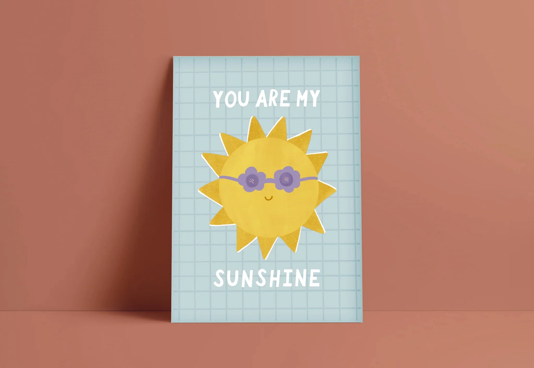 Art Print A4 | You Are My Sunshine