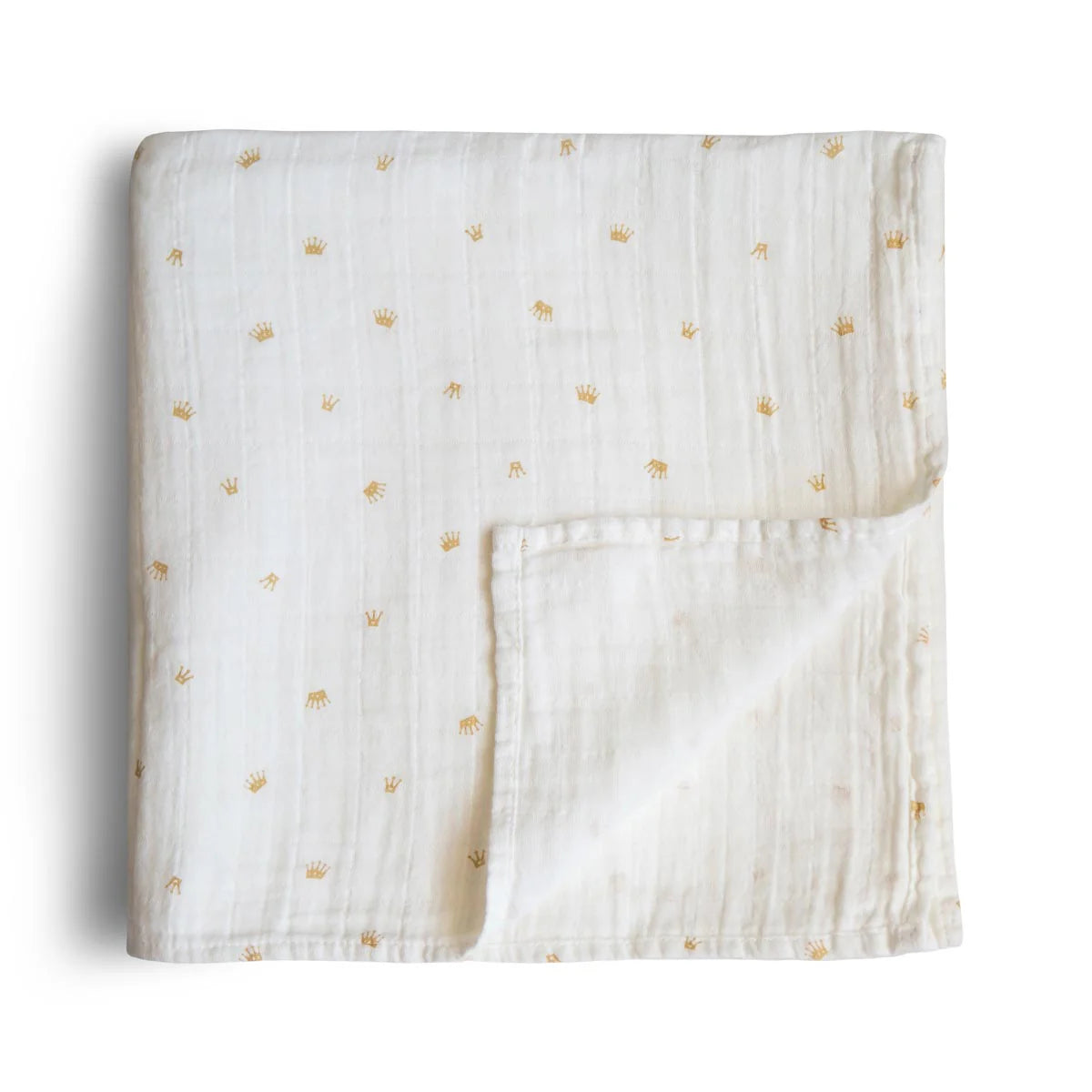 Organic Cotton Swaddle | Crowns