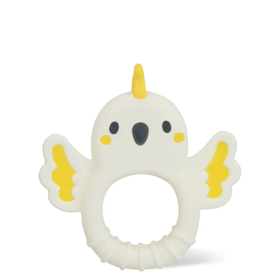 Silicone Teether | Cockatoo