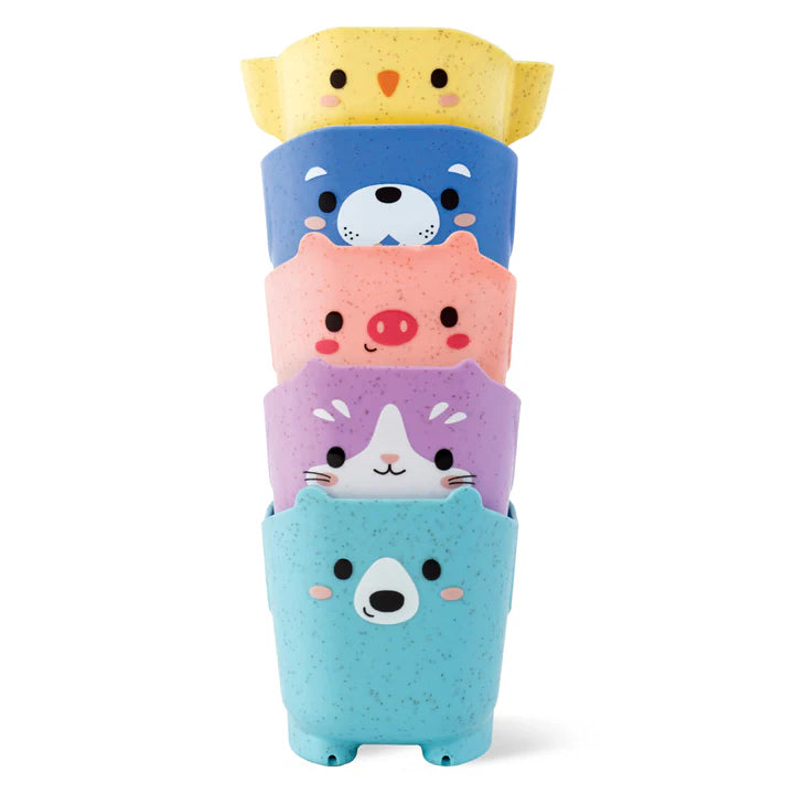 Pour & Play | Animal Cups
