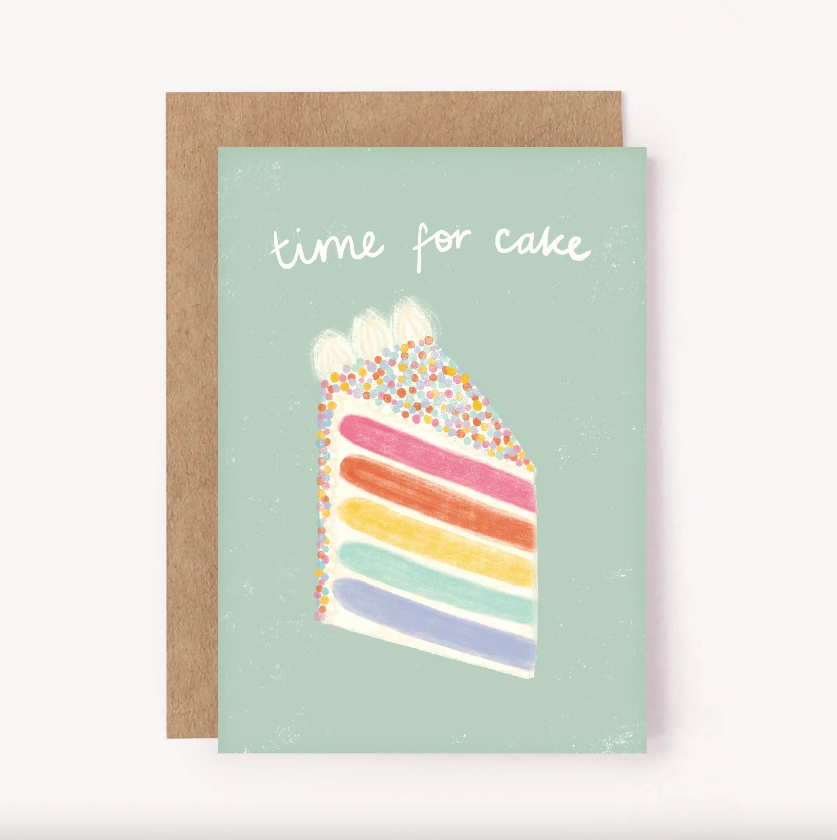 Card | Green Time For Cake Birthday