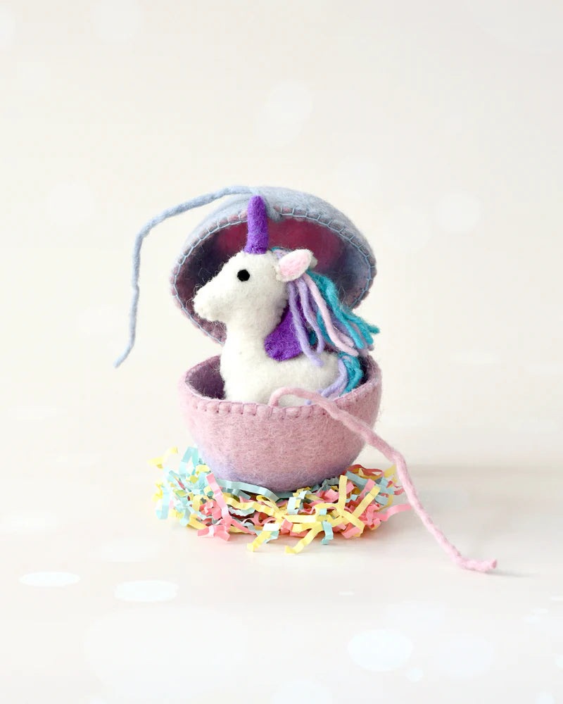 Felt Surprise Egg | Unicorn