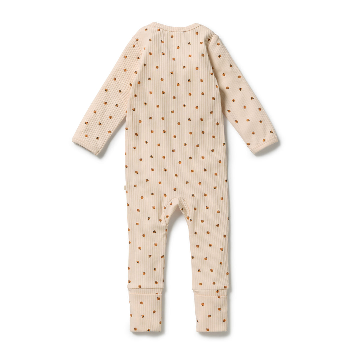 Organic Zipsuit with Feet | Little Lady Bugs