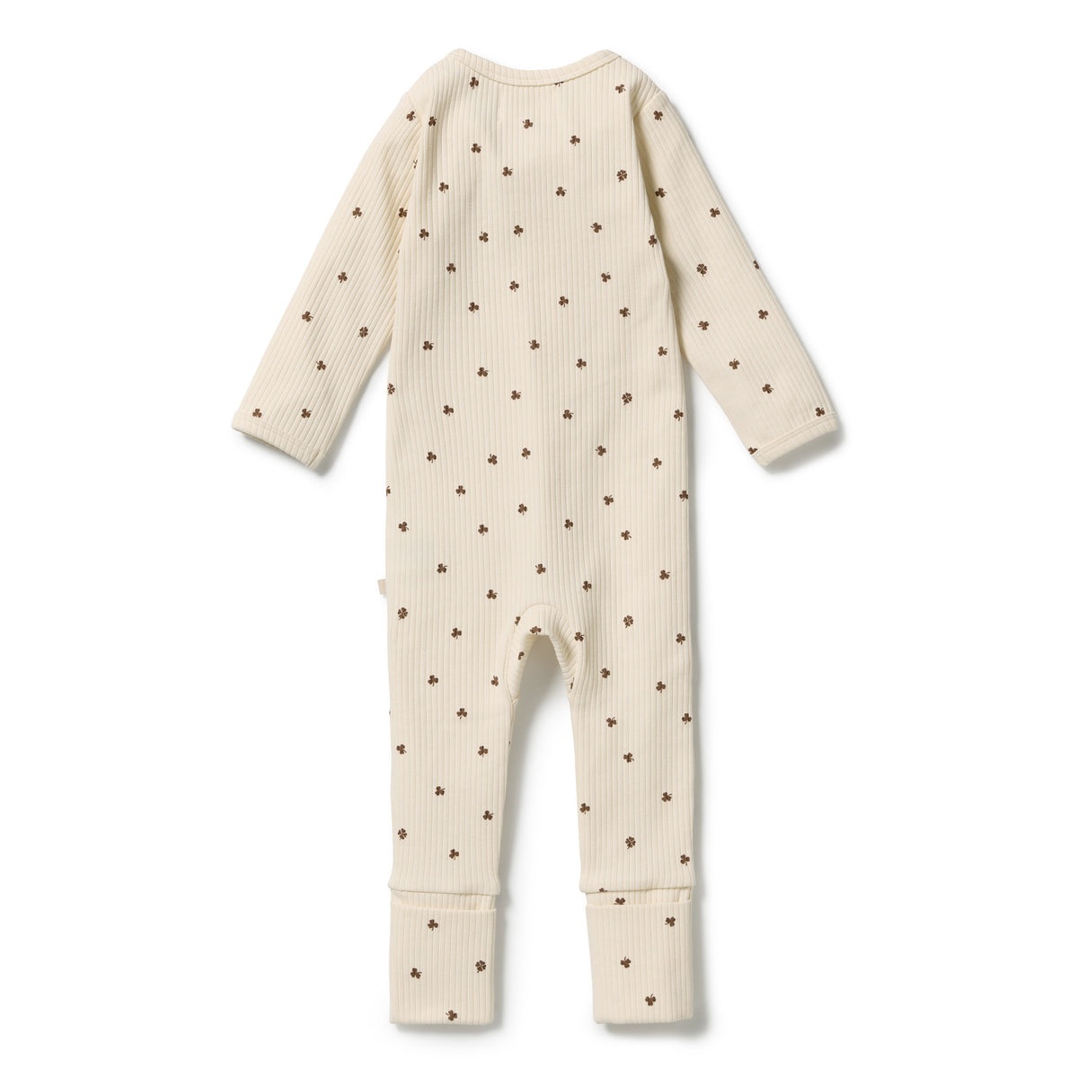 Organic Zipsuit with Feet | My Lucky Charm