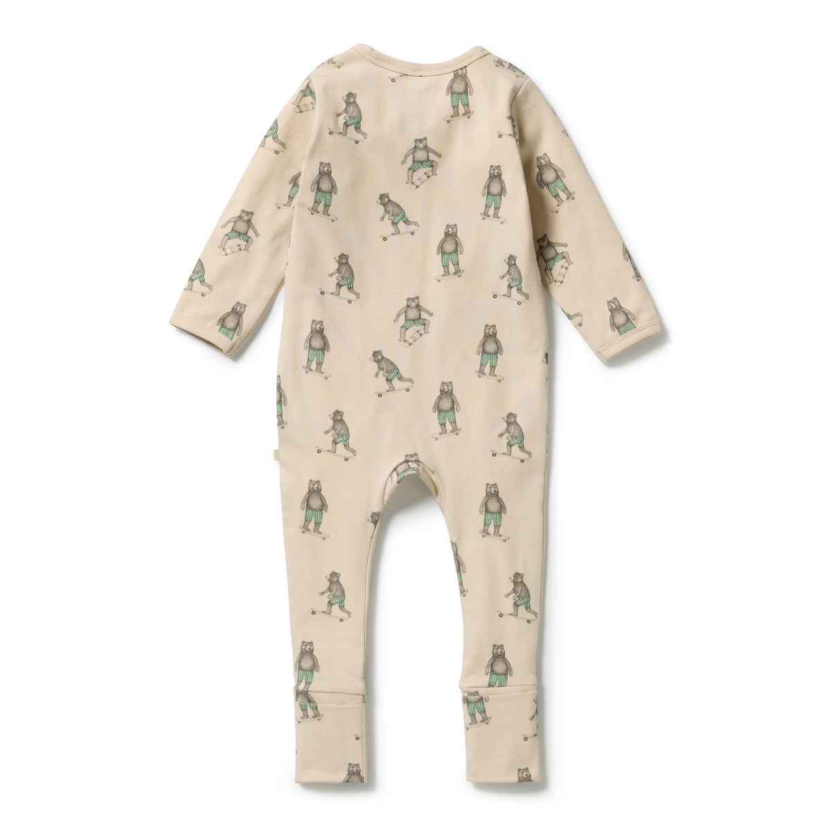 Organic Zipsuit with Feet | Skater Club