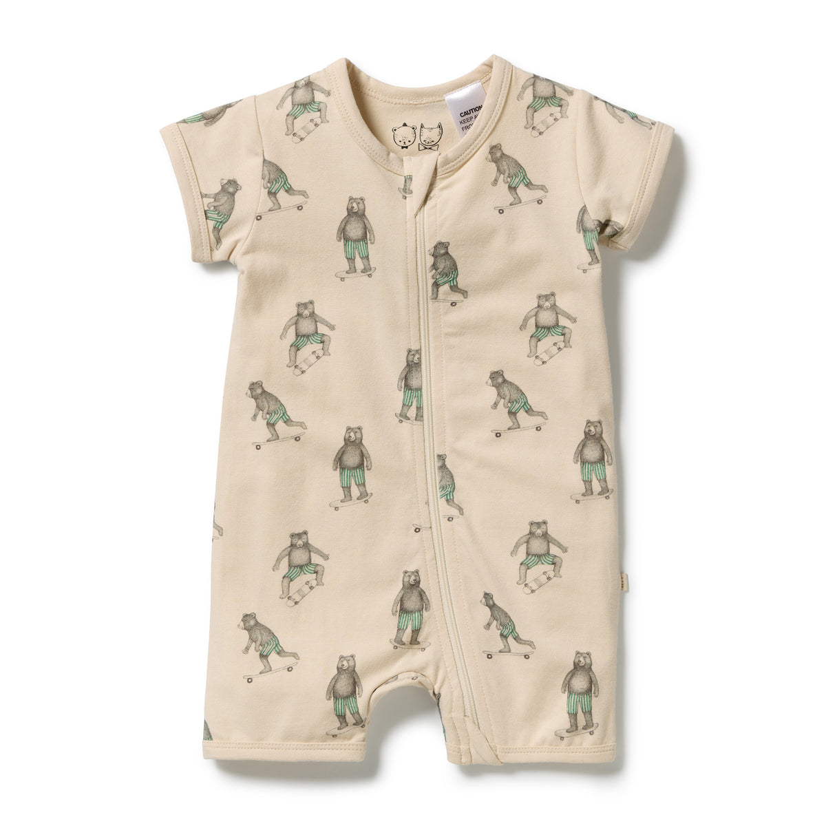 Organic Boyleg Zipsuit | Skater Club