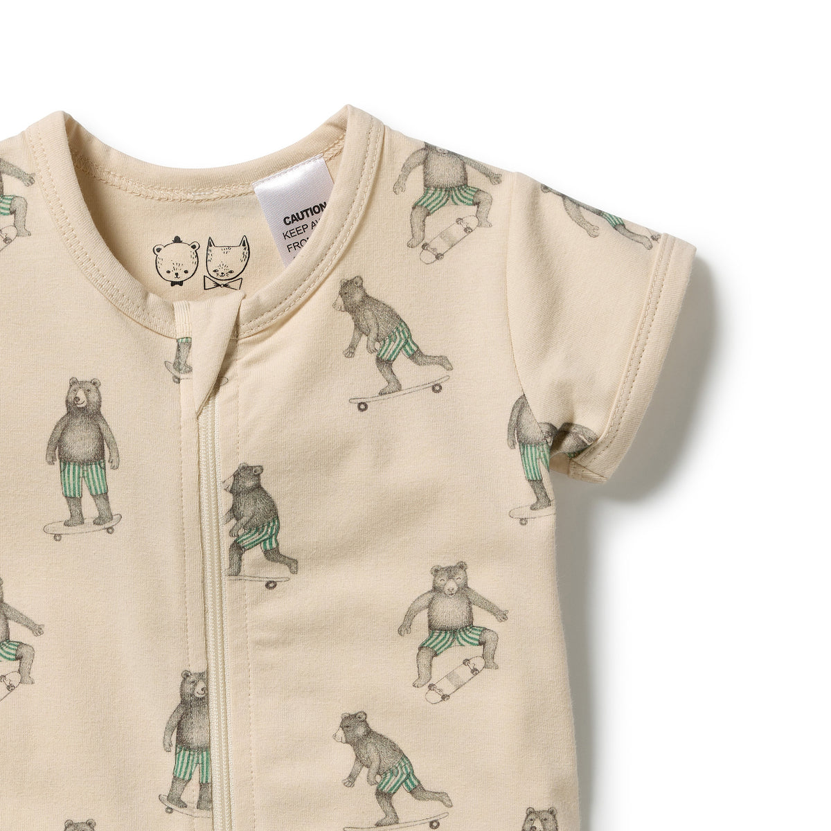 Organic Boyleg Zipsuit | Skater Club