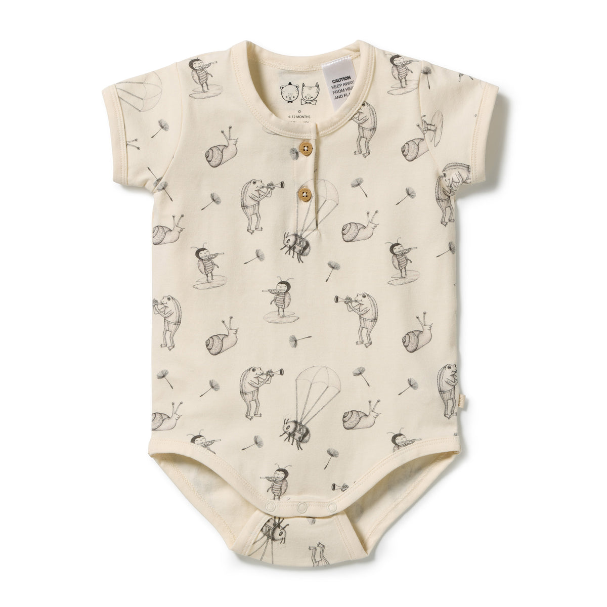 Organic Bodysuit | Whispering Willows