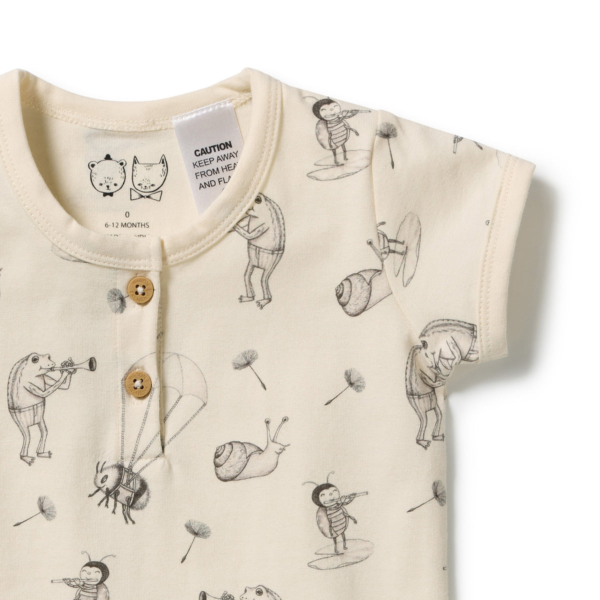 Organic Bodysuit | Whispering Willows