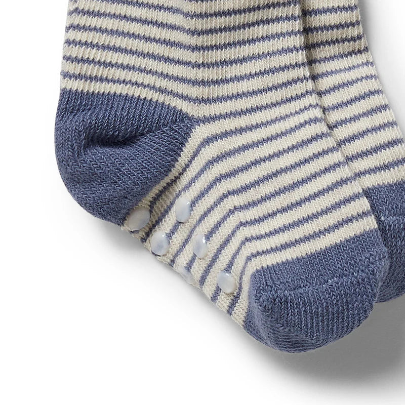 Organic 3 pack Socks | Rain Drop