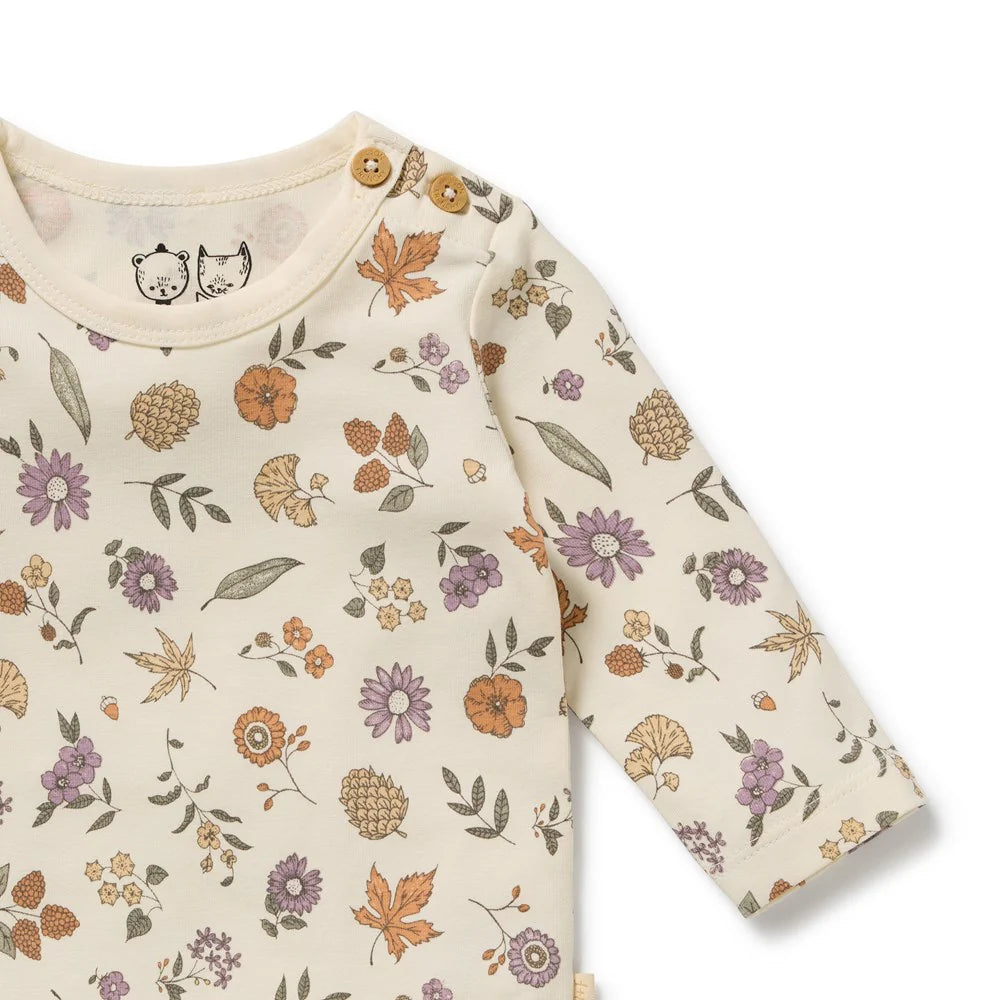 Organic Bodysuit | Maple Glow