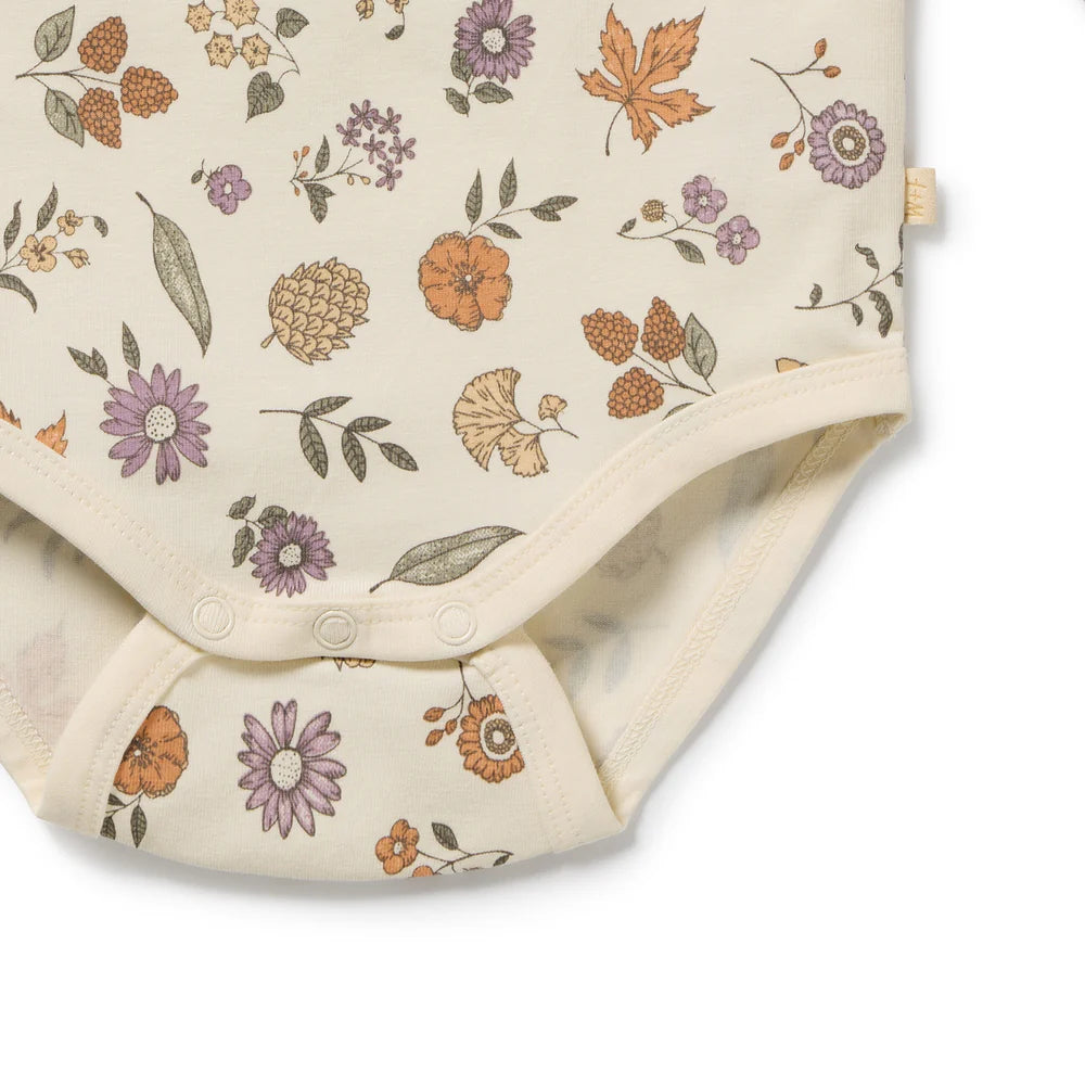 Organic Bodysuit | Maple Glow