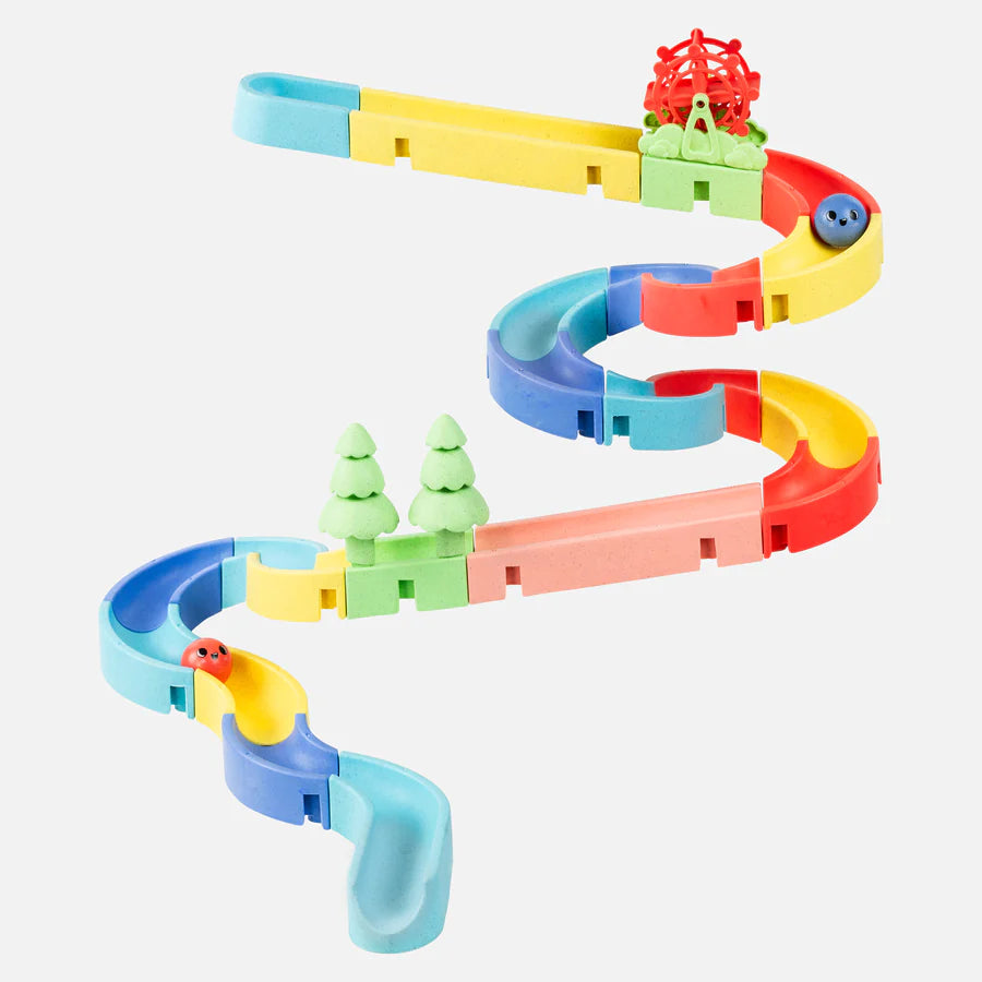 Eco Marble Run Bath Toy | Waterslide