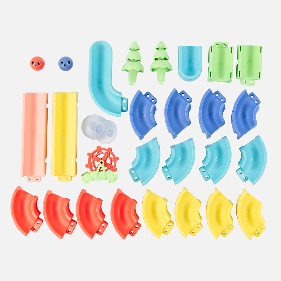 Eco Marble Run Bath Toy | Waterslide