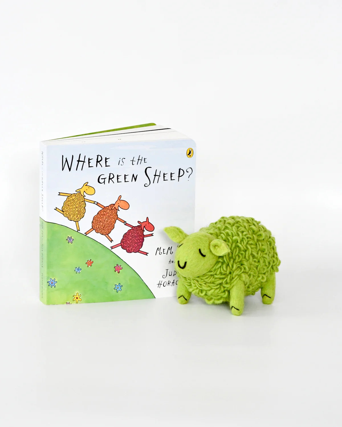 Book & Felt Finger Puppets | Where is Green Sheep?