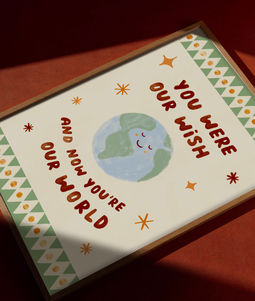 Art Print | You Were Our Wish