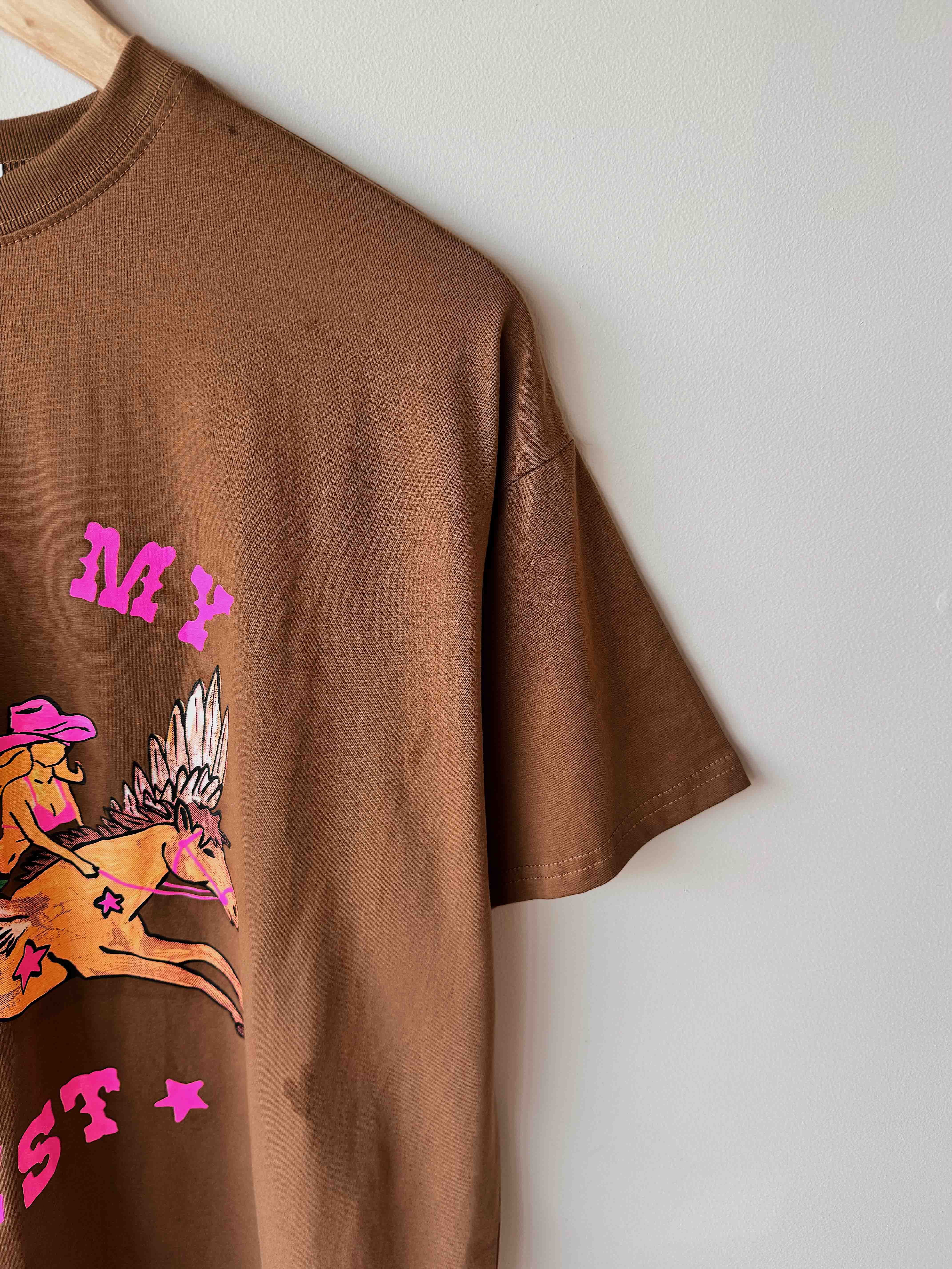 Womens SS Tee | Doing My Best Brown