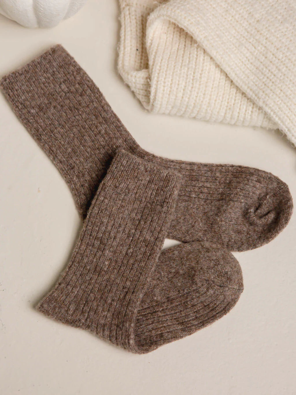 The Comfiest Socks | Light Choccy