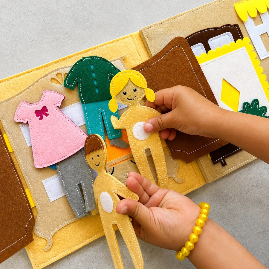 Felt Busy Book | Sweet Home