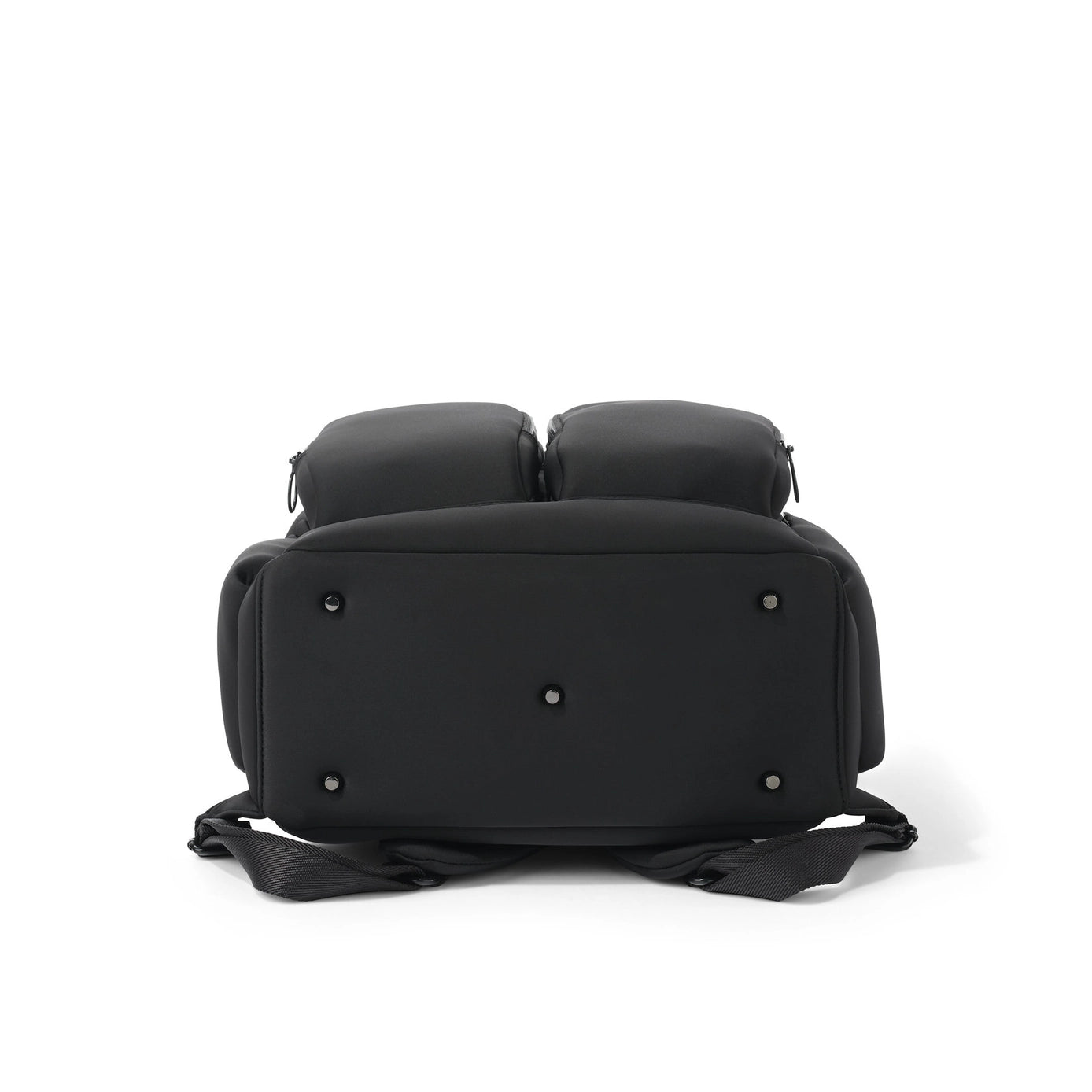Nappy Backpack l  Black Neoprene