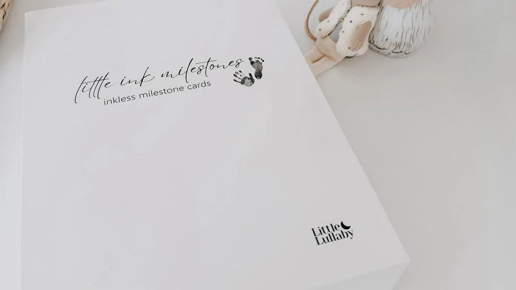Inkless | My First Year Milestone Cards