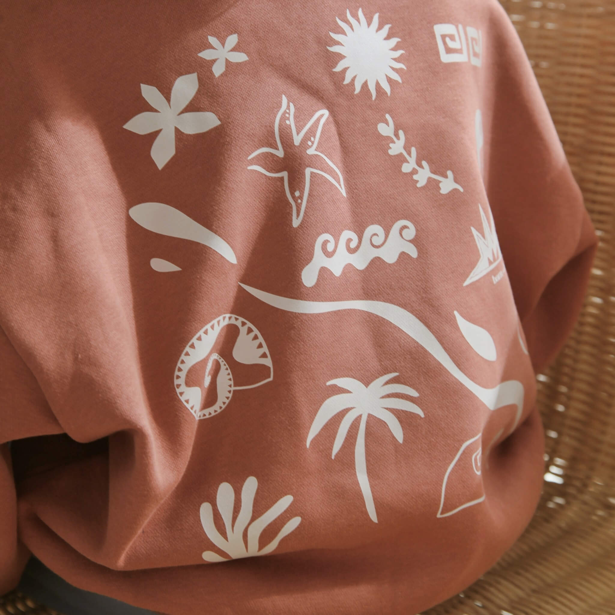 Organic Cotton Beachcomber Jumper | Clay