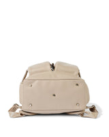 Nappy Backpack l Oat Dimple Faux Leather