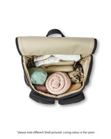 Nappy Backpack l Tan Faux Leather