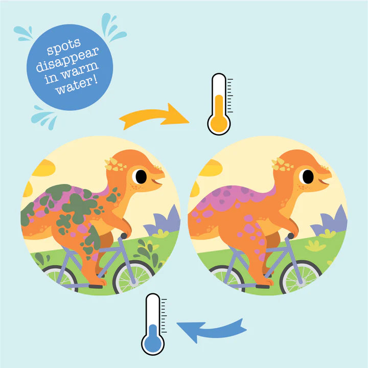 Bath Book | Messy Dinosaurs