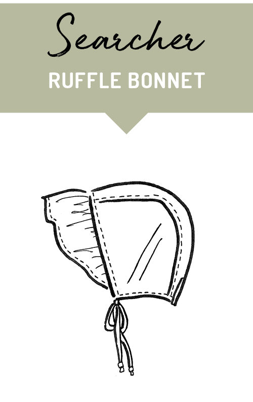 Searcher Ruffle Sun Bonnet | Ruby / Rosa