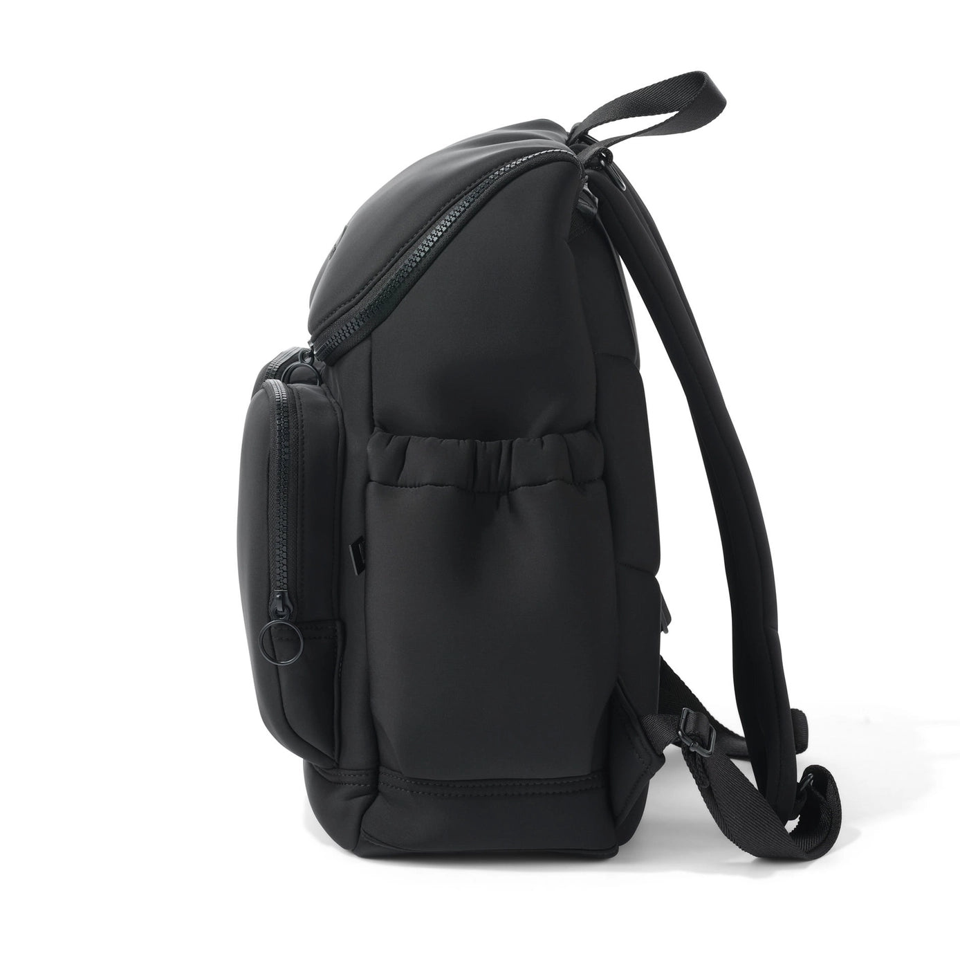Nappy Backpack l  Black Neoprene