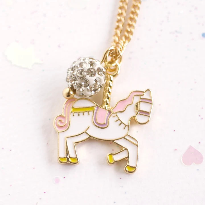 Kids Necklace | Unicorn Carousel