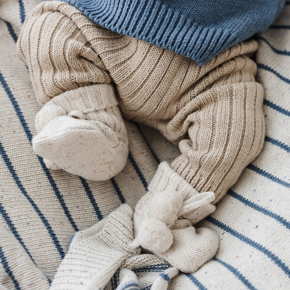 Organic Cotton Thick Knit Leggings l Chai
