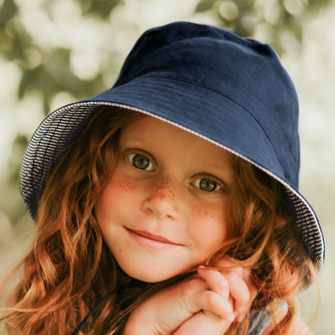 Explorer Classic Bucket Sun Hat | Charlie / Indigo