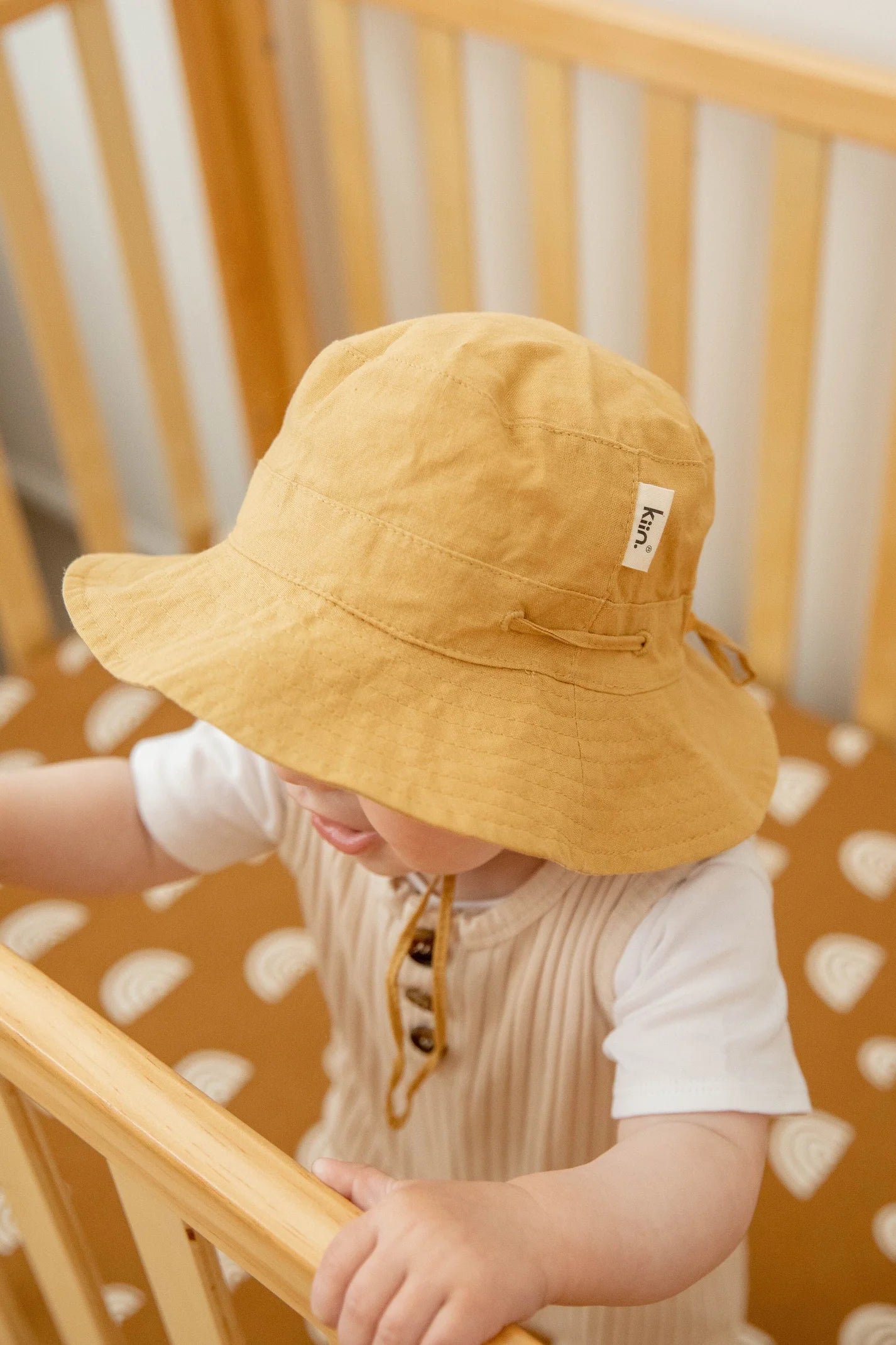Cotton Sun Hat l Golden Tan