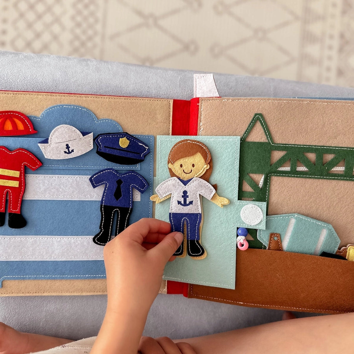 Felt Busy Book | Little Role Players