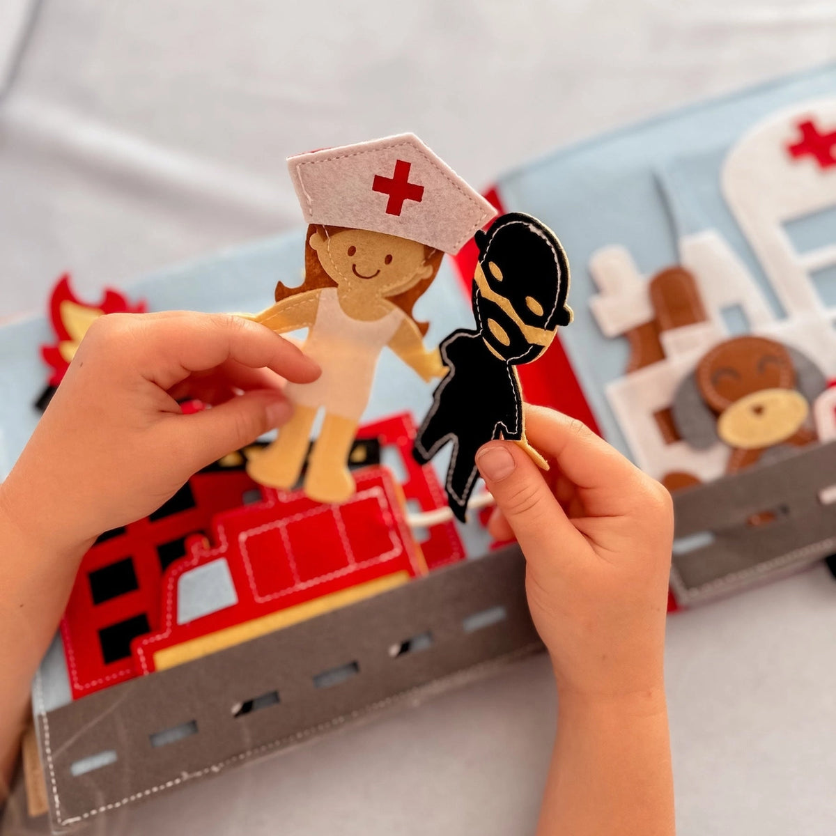 Felt Busy Book | Little Role Players