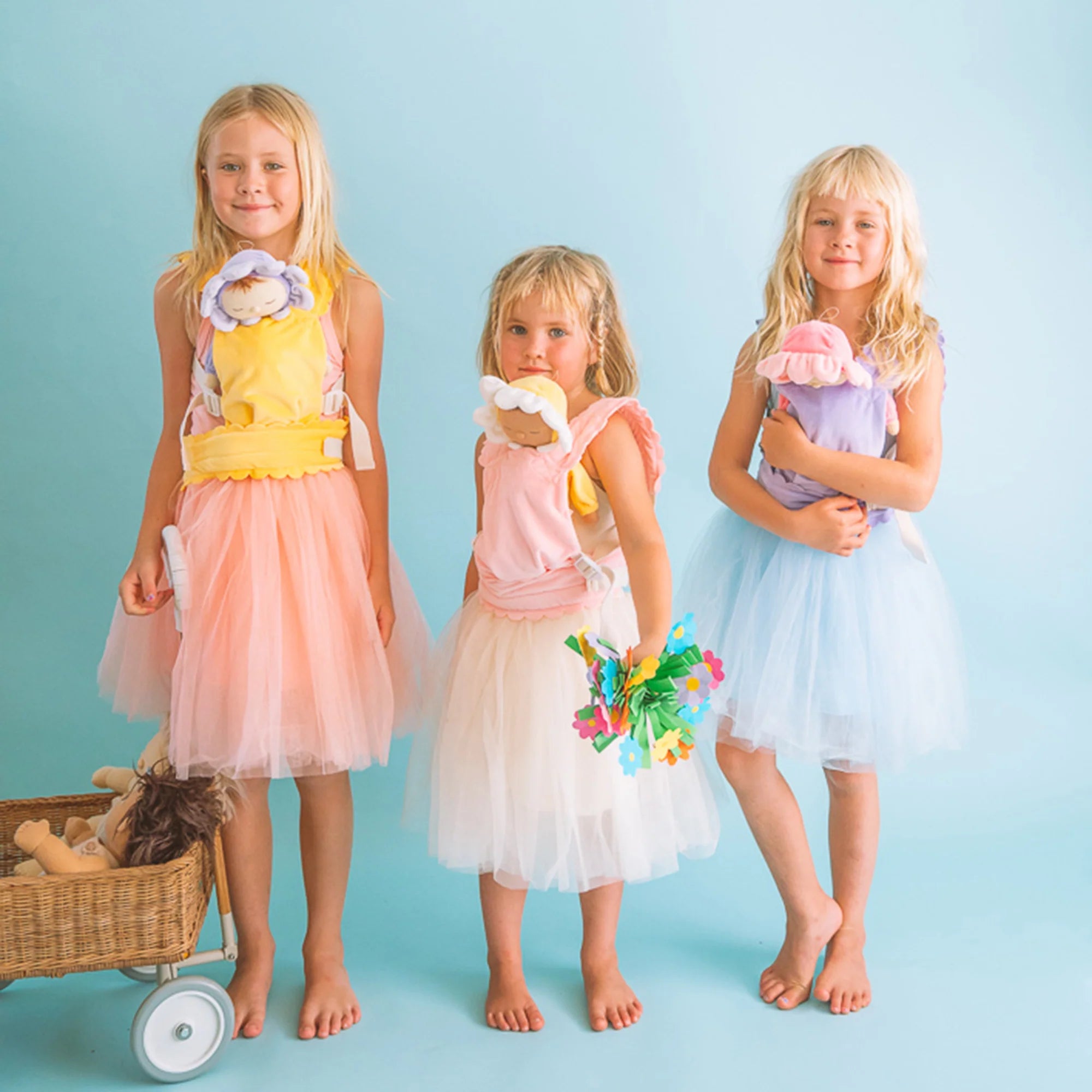 Dinkum Doll Petal Carrier | Buttercup