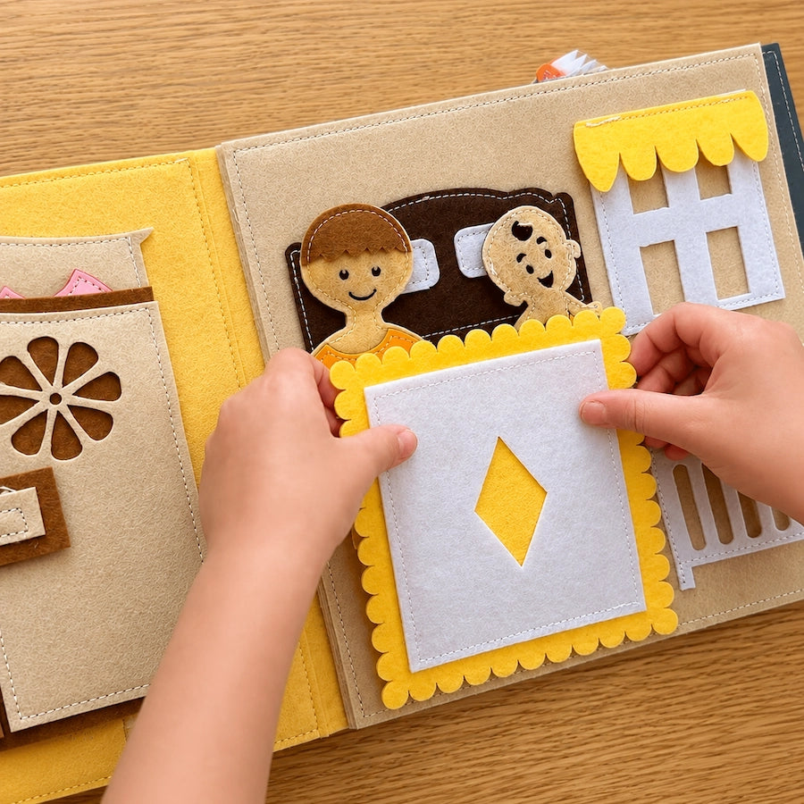 Felt Busy Book | Sweet Home