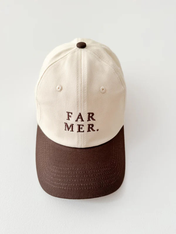 Women's Cap | Choc/Cream