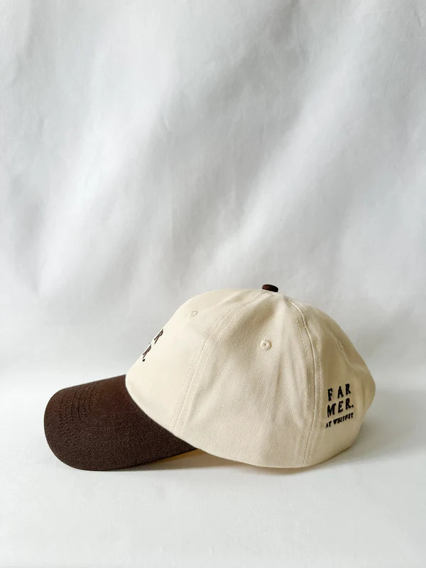 Women's Cap | Choc/Cream
