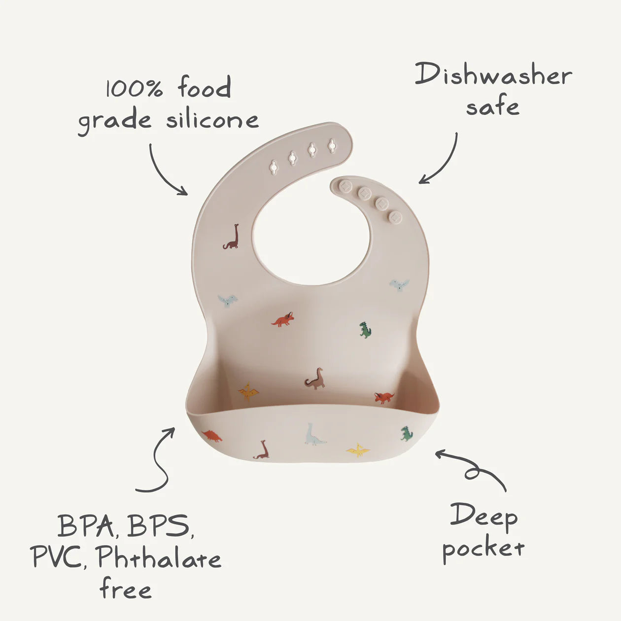 Silicon Bib | Butterflies