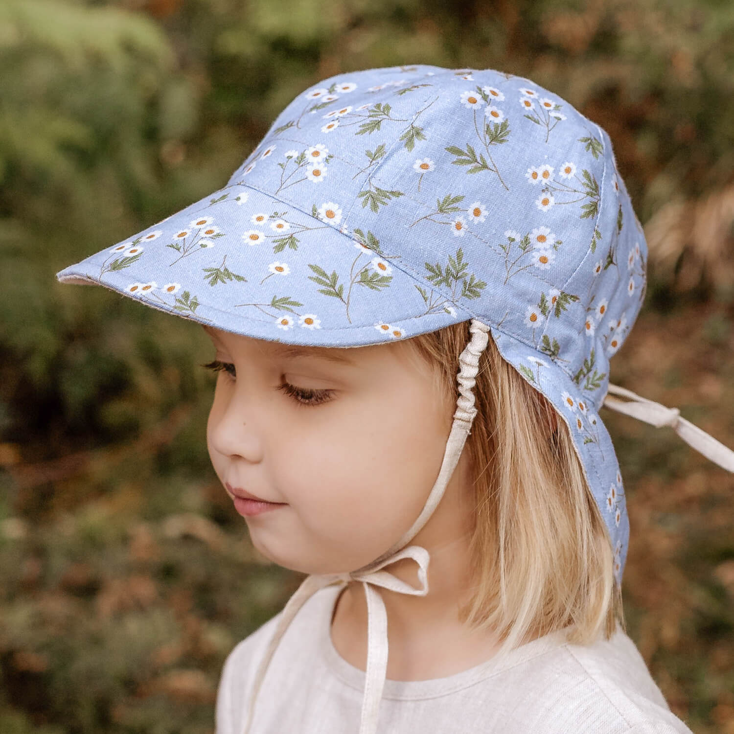 Lounger Baby Flap Sun Hat | Daisy