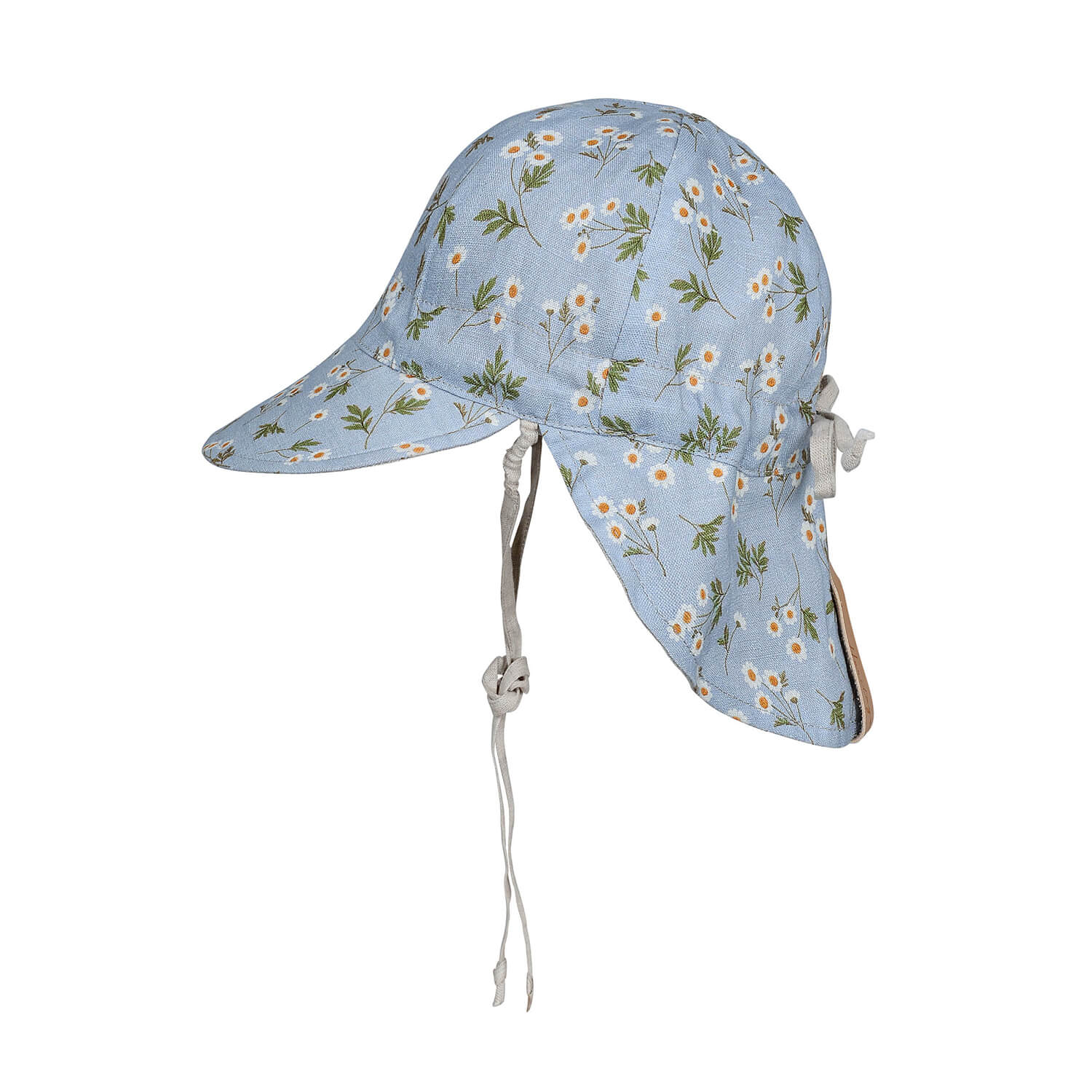 Lounger Baby Flap Sun Hat | Daisy
