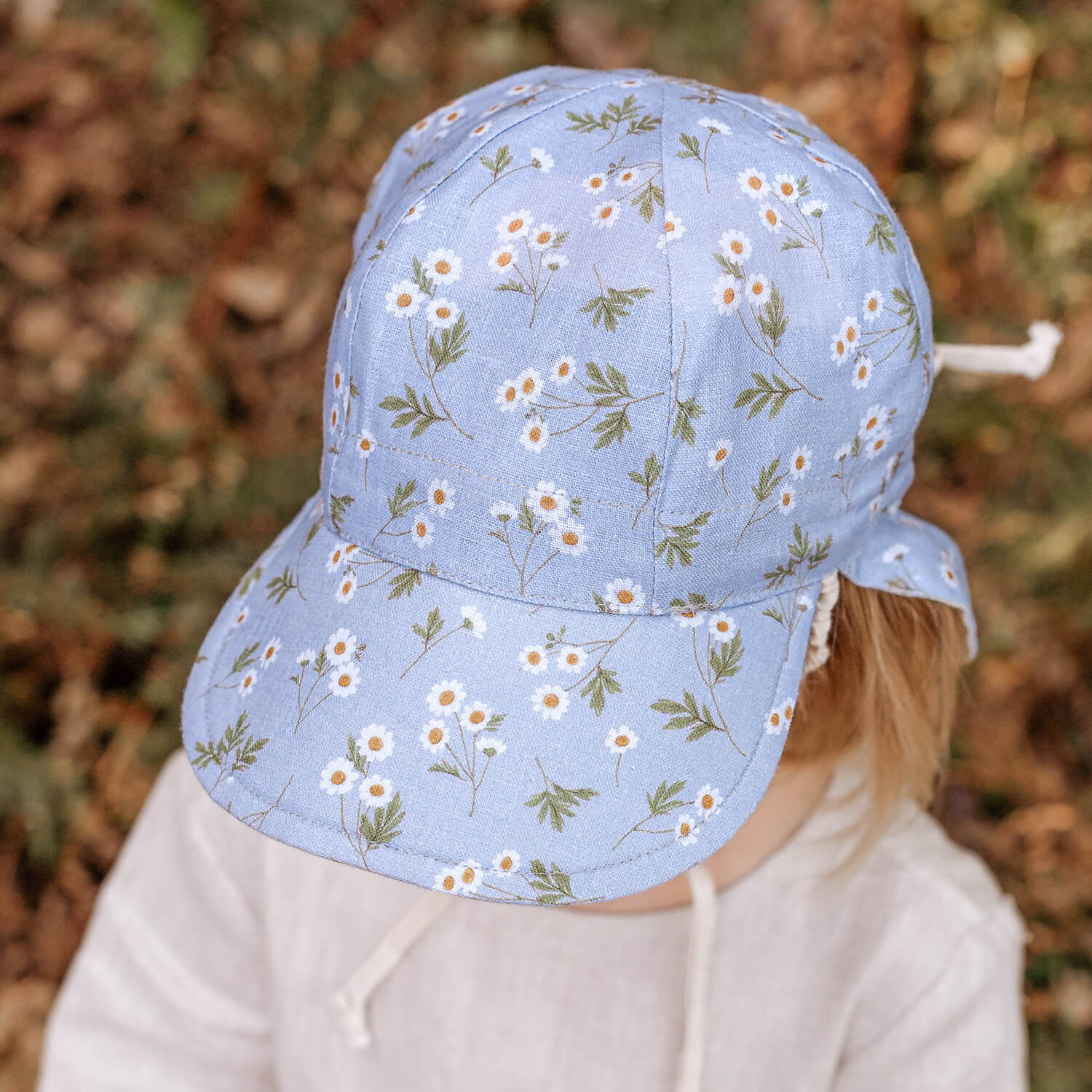 Lounger Baby Flap Sun Hat | Daisy