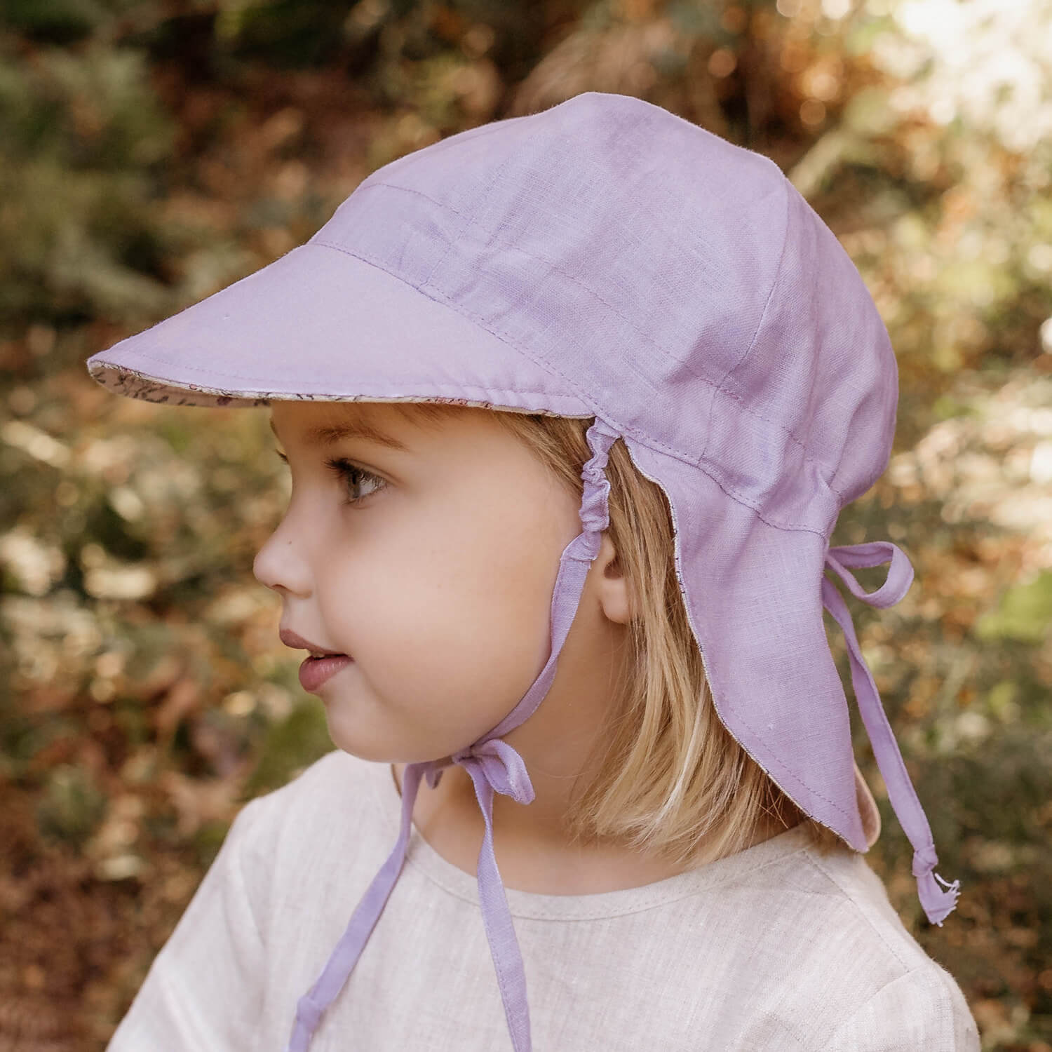 Lounger Baby Flap Sun Hat | Laura / Viola