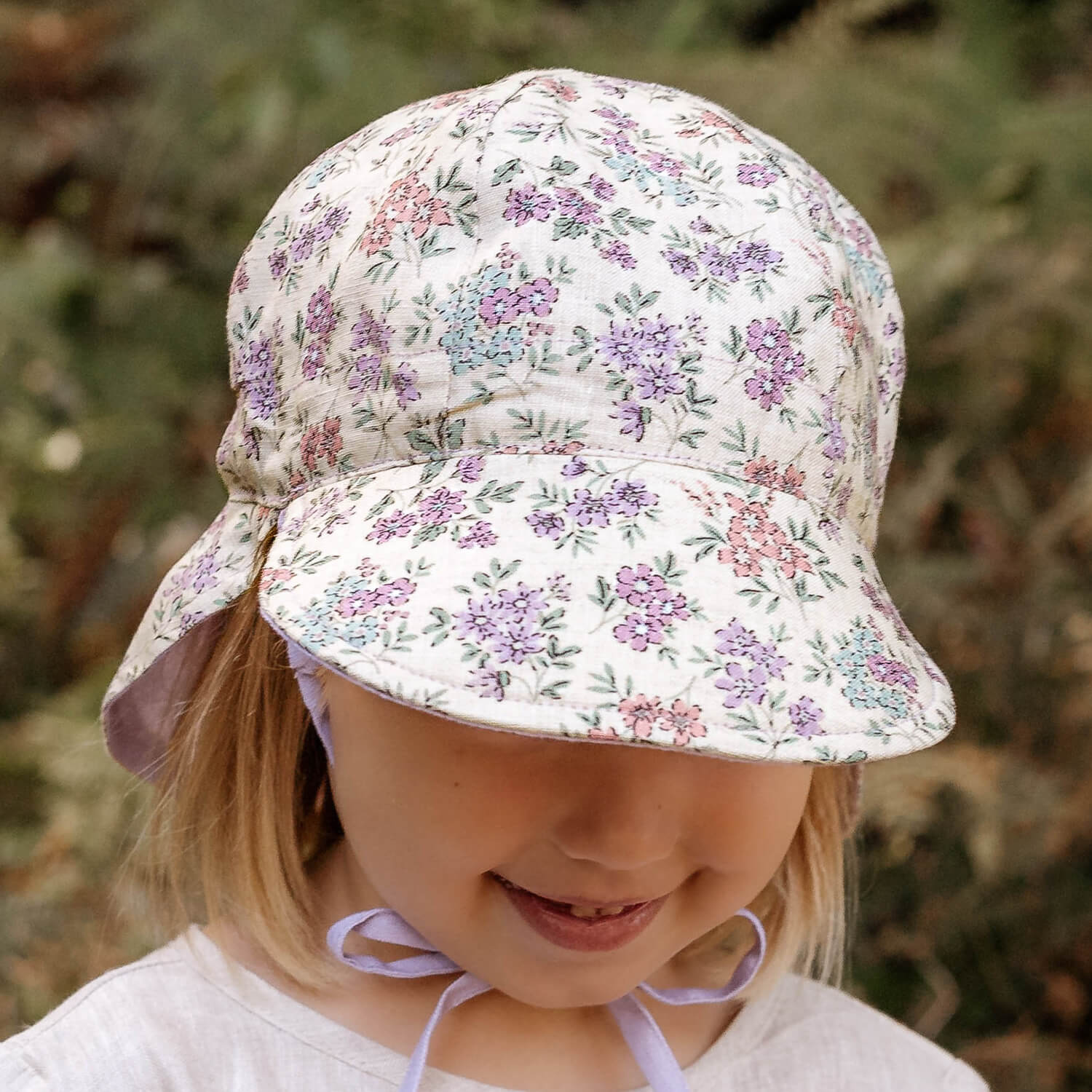 Lounger Baby Flap Sun Hat | Laura / Viola