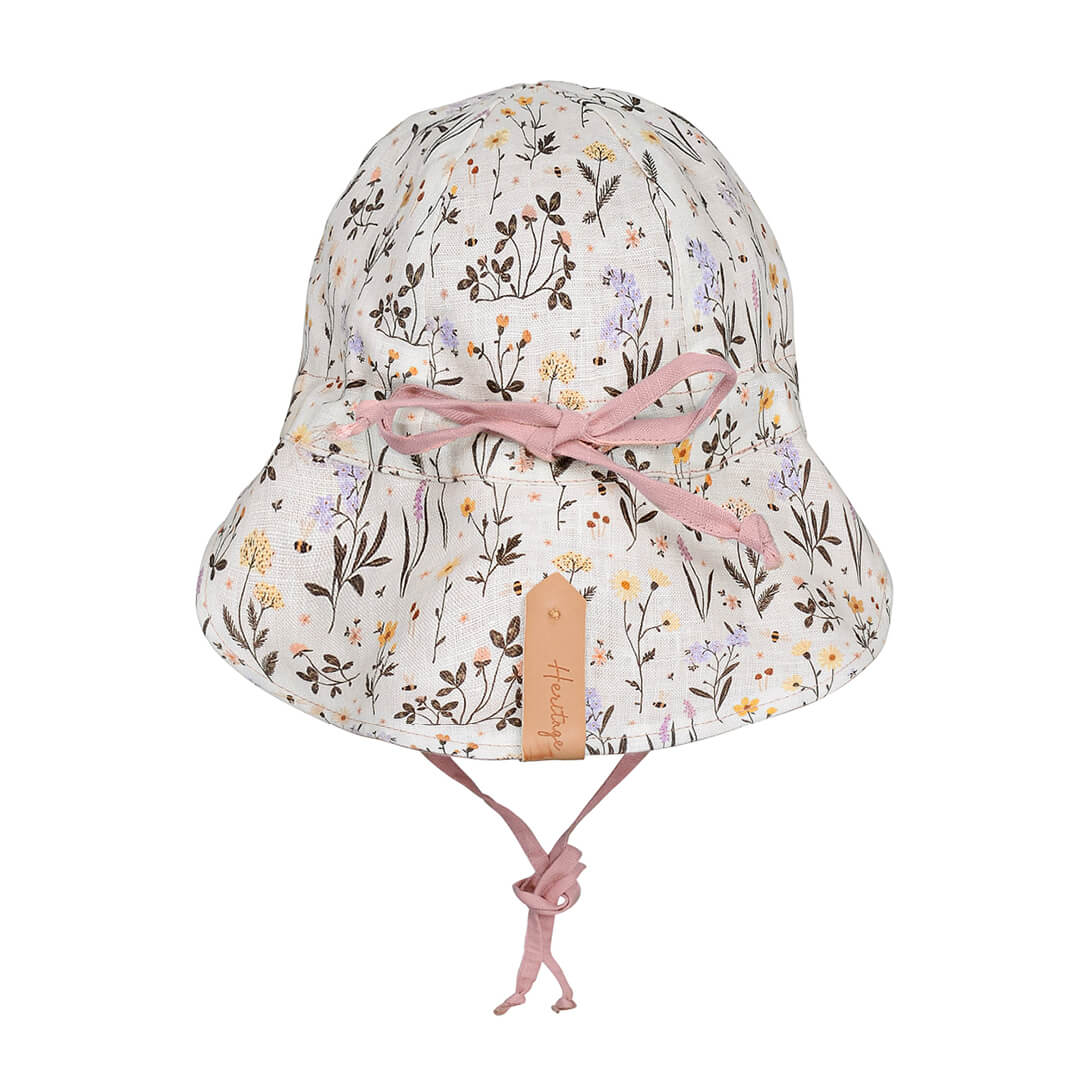 Lounger Baby Flap Sun Hat | Provence / Rosa